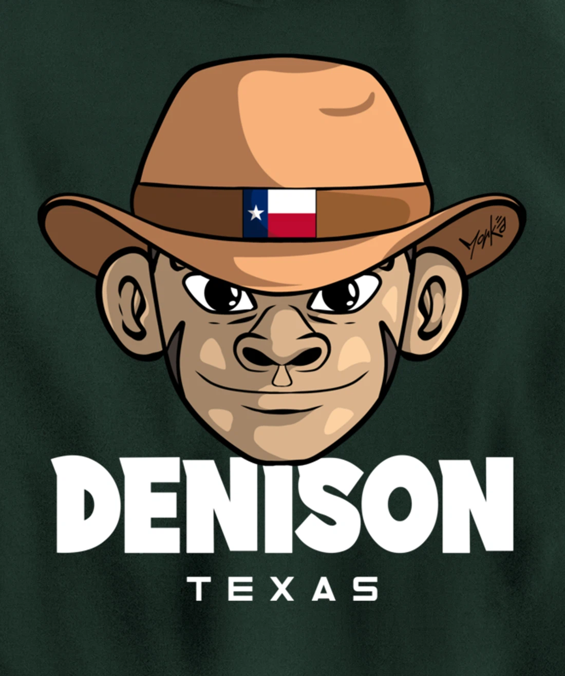 Denison Texas Pullover Hoodie