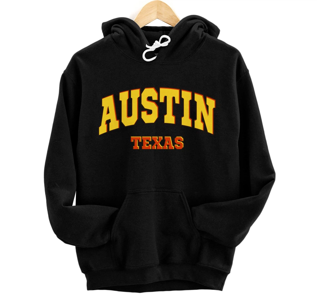 Austin - State of Texas - Aesthetic Design - City of Austin Pullover Hoodie