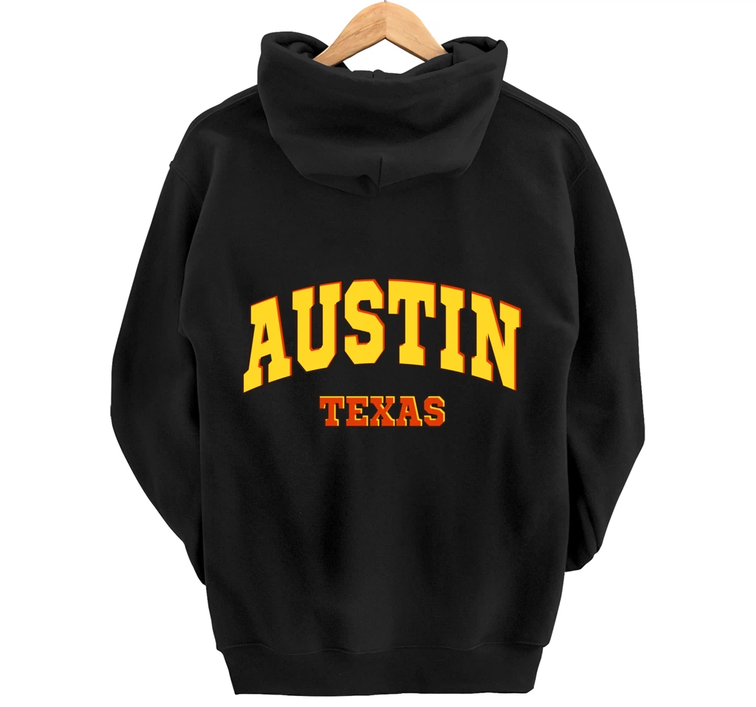 Austin - State of Texas - Aesthetic Design - City of Austin Pullover Hoodie