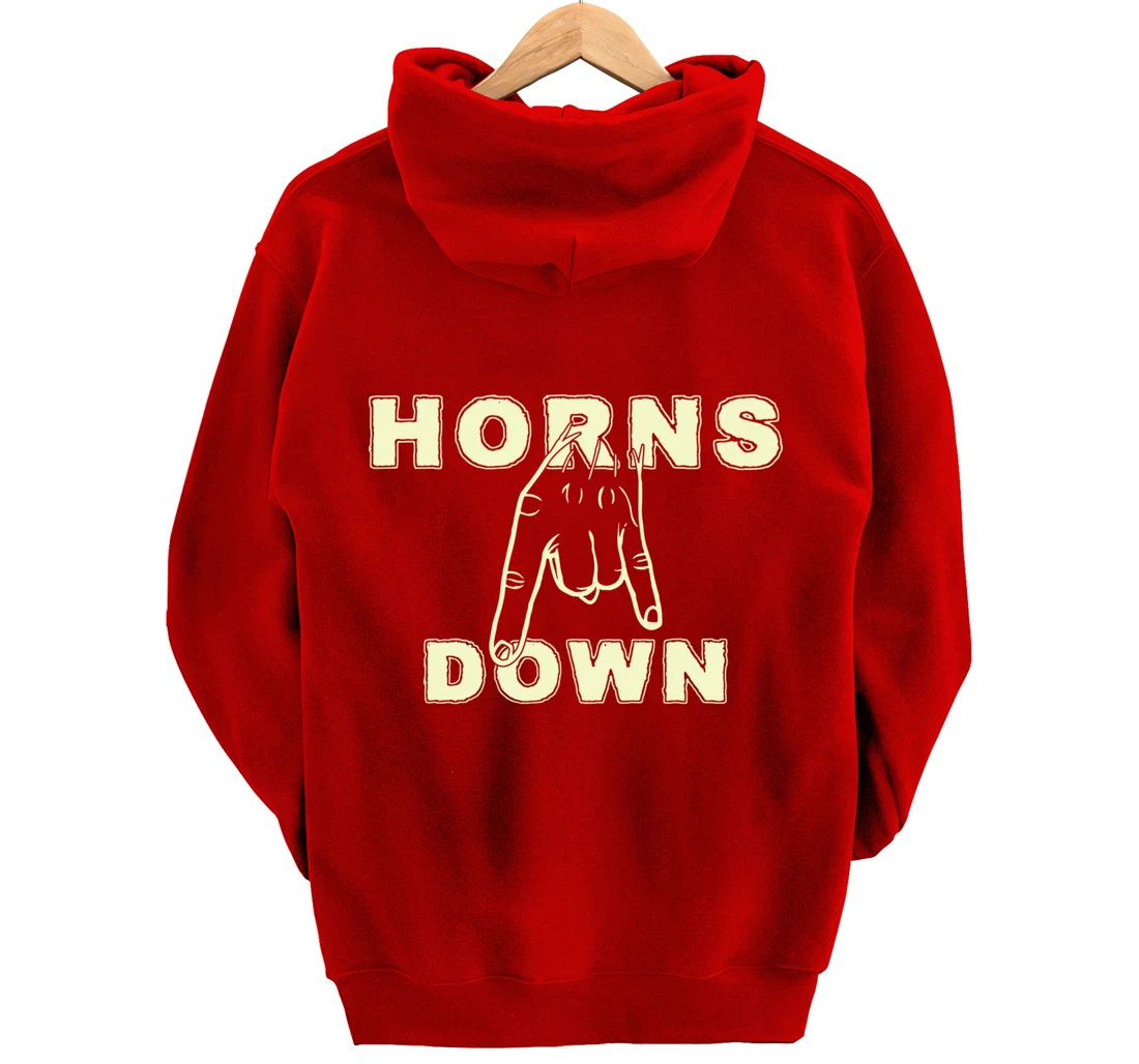 Horns Down Shirt Horns Down Texas Tuck Fexas Pullover Hoodie