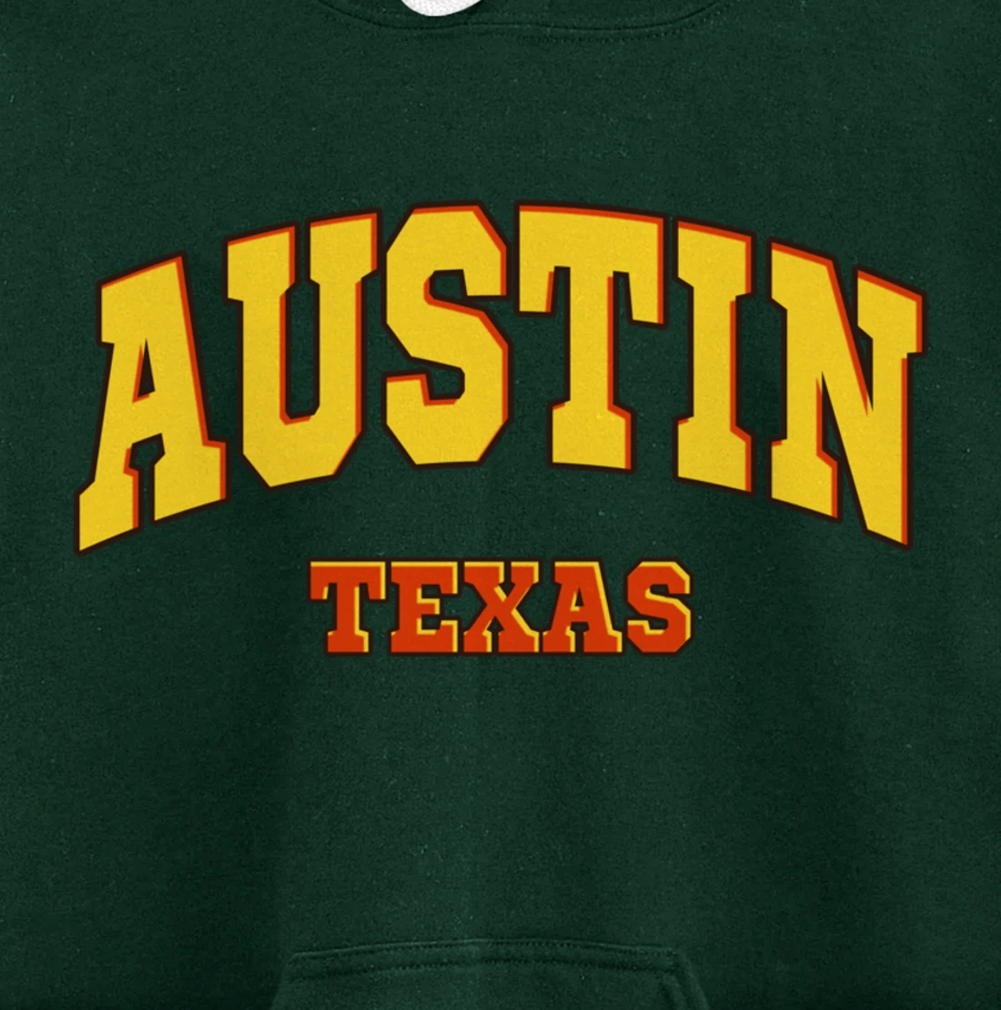 Austin - State of Texas - Aesthetic Design - City of Austin Pullover Hoodie
