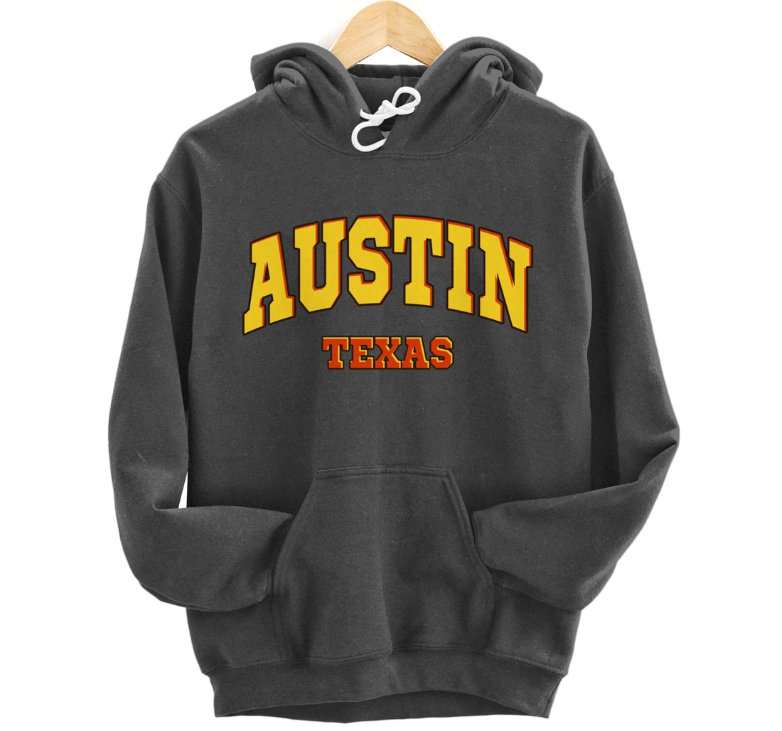 Austin - State of Texas - Aesthetic Design - City of Austin Pullover Hoodie