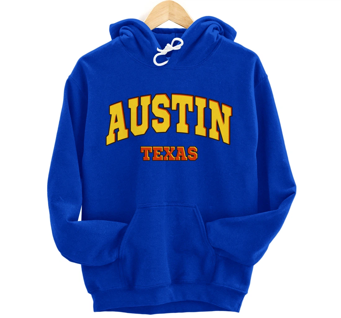 Austin - State of Texas - Aesthetic Design - City of Austin Pullover Hoodie