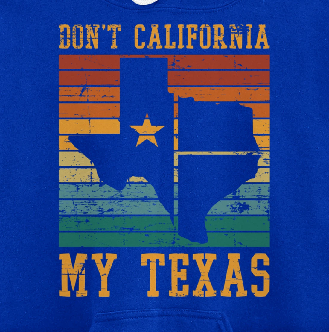 Retro United States Funny Texan Pride Proud Cowboy Texas Pullover Hoodie