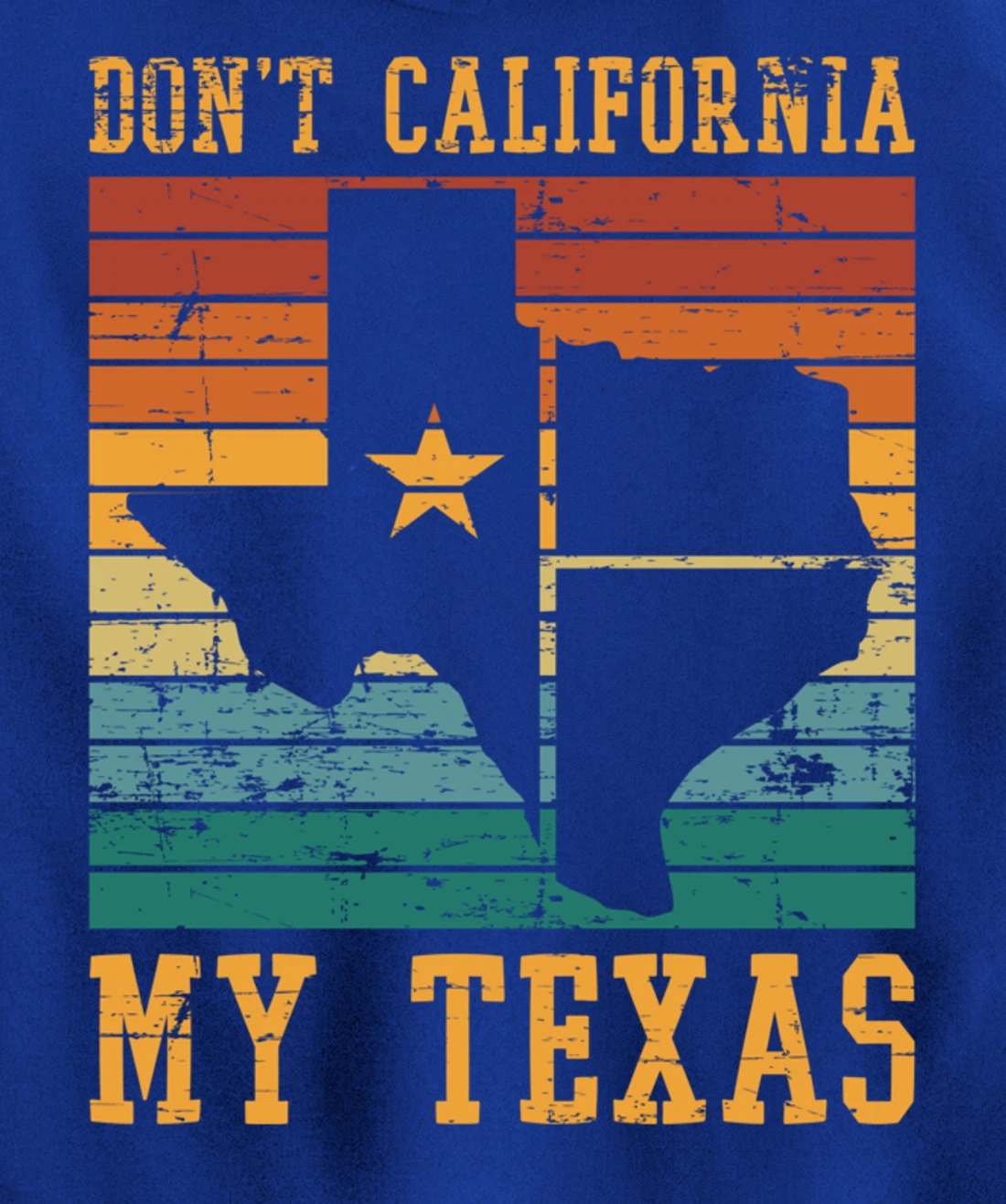 Retro United States Funny Texan Pride Proud Cowboy Texas Pullover Hoodie