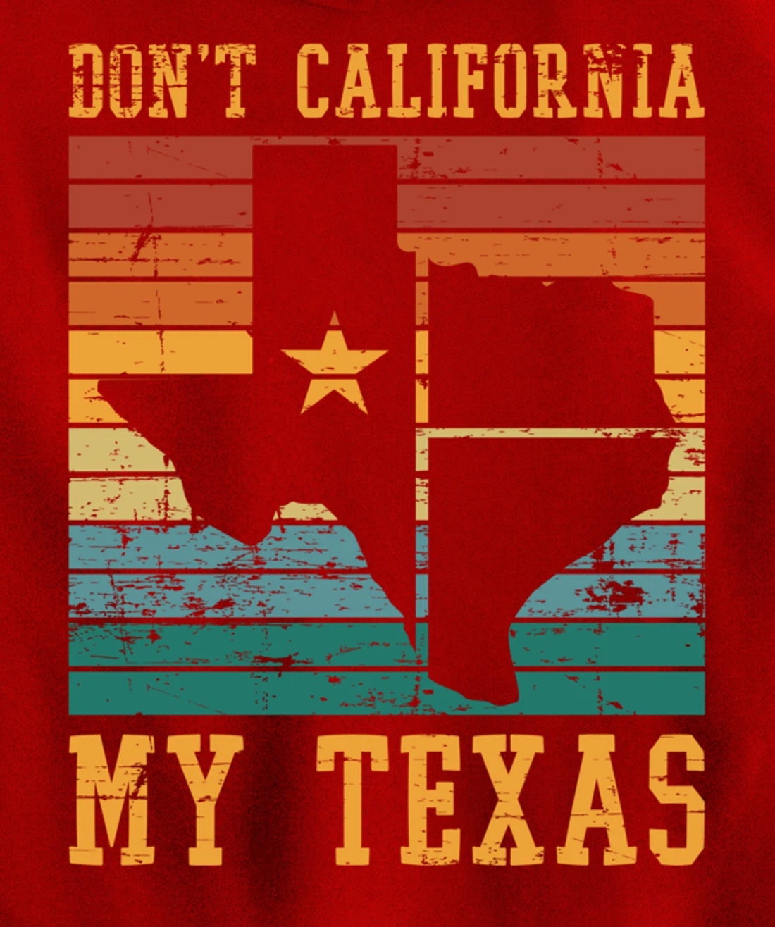 Retro United States Funny Texan Pride Proud Cowboy Texas Pullover Hoodie