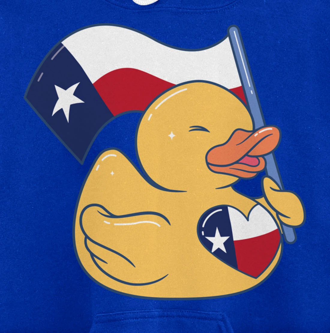 Easily Distracted By Ducks Texas Flag Bird Dallas Austin Tx Pullover Hoodie