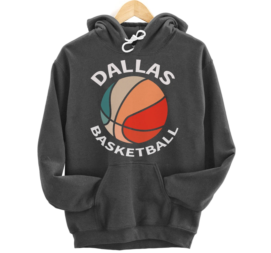 Dallas Fans Basketball Jersey Hoops Texas Bball Women Men Pullover Hoodie