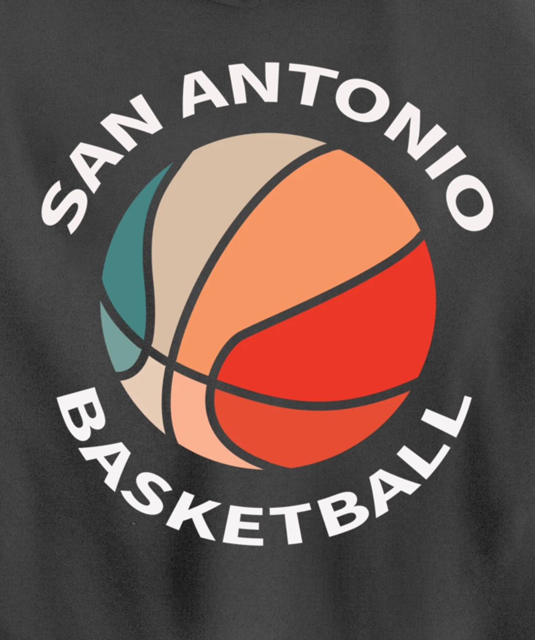 San Antonio Basketball Fans Jersey Texas Hoops Men Women Pullover Hoodie