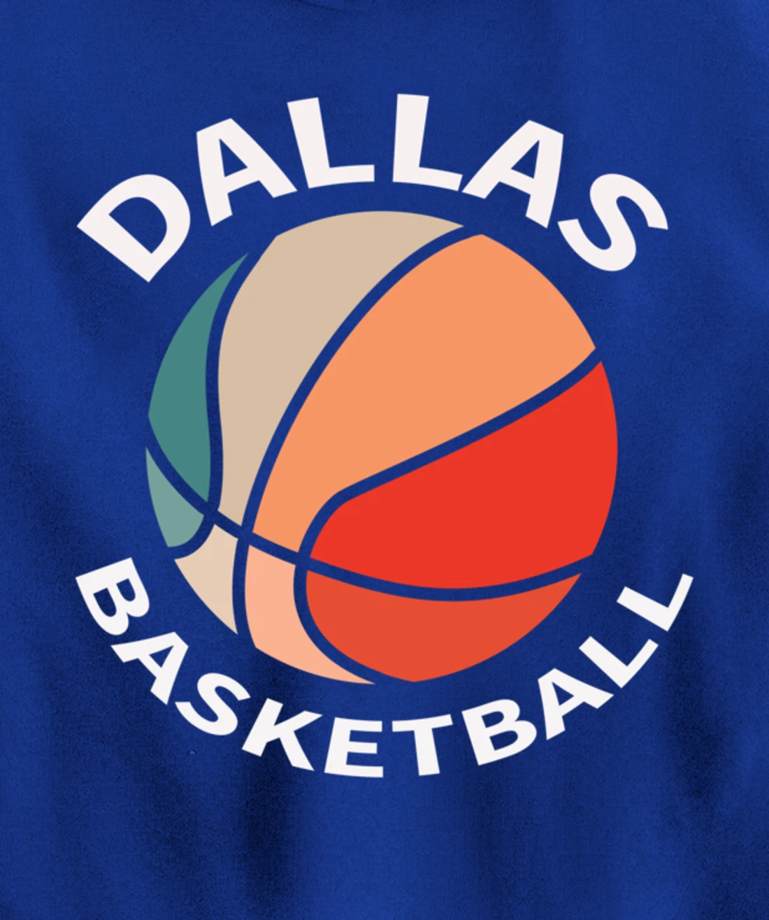Dallas Fans Basketball Jersey Hoops Texas Bball Women Men Pullover Hoodie
