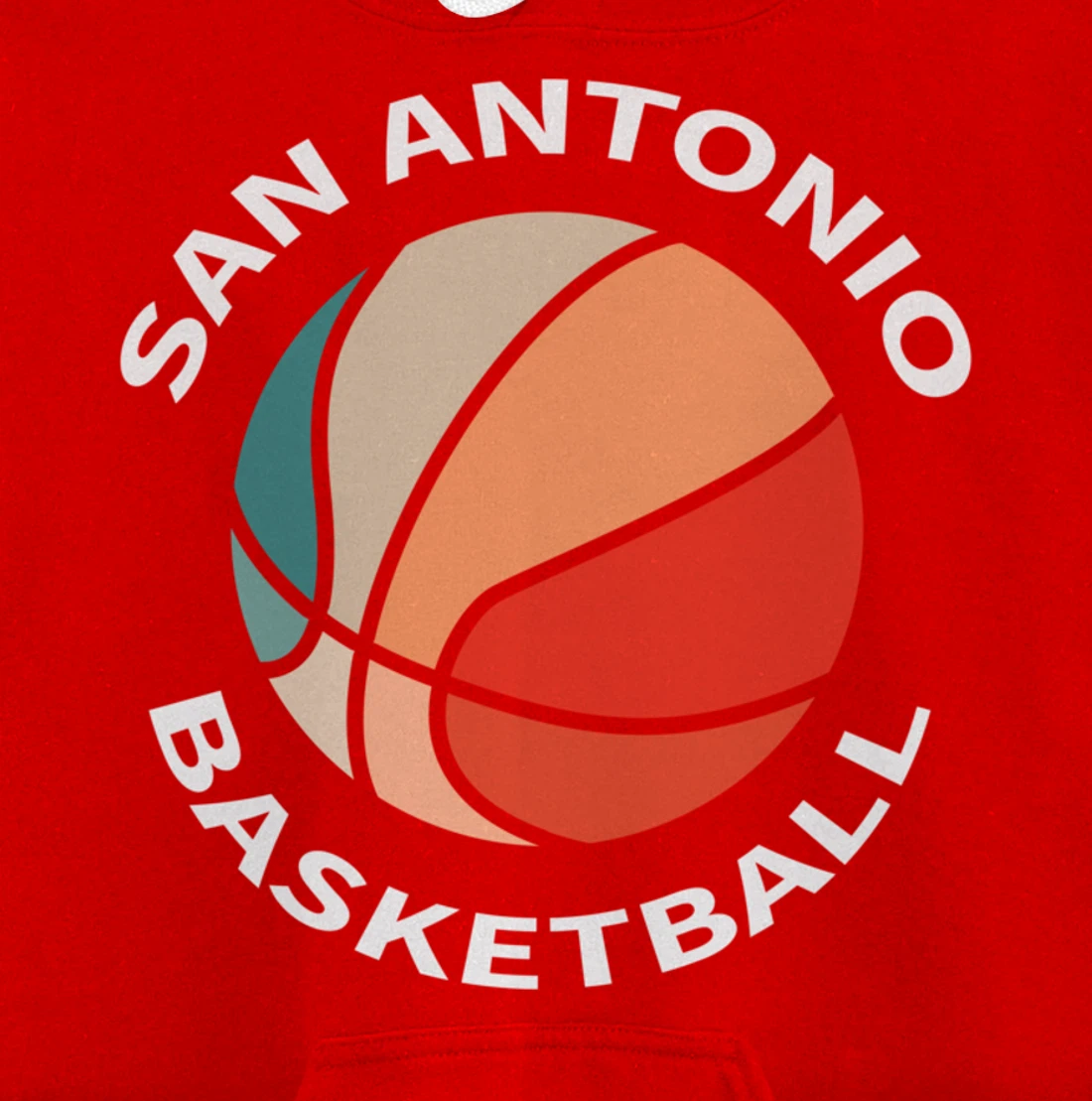 San Antonio Basketball Fans Jersey Texas Hoops Men Women Pullover Hoodie