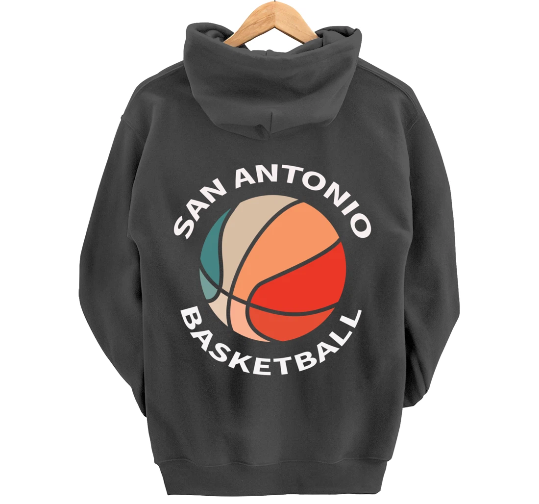 San Antonio Basketball Fans Jersey Texas Hoops Men Women Pullover Hoodie