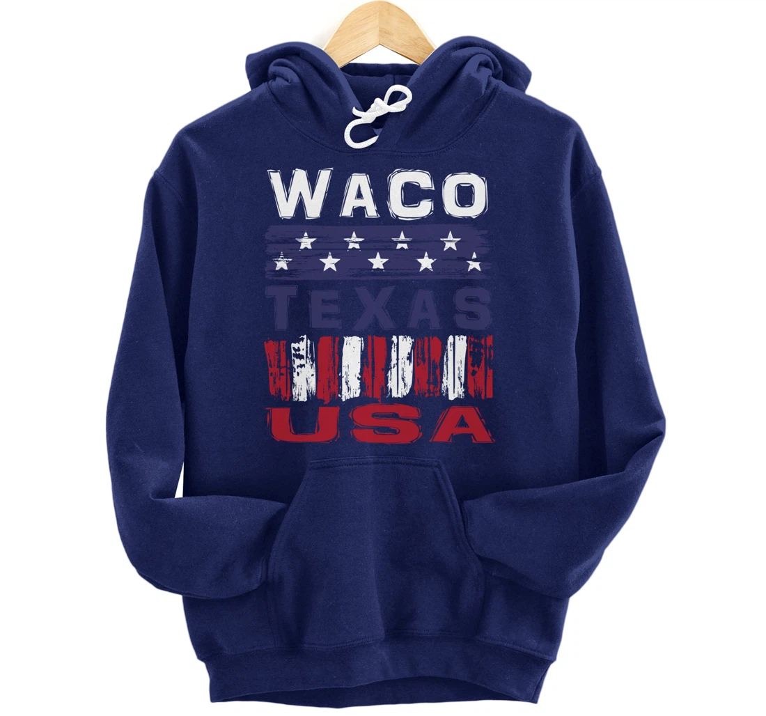 Waco Texas USA Pullover Hoodie