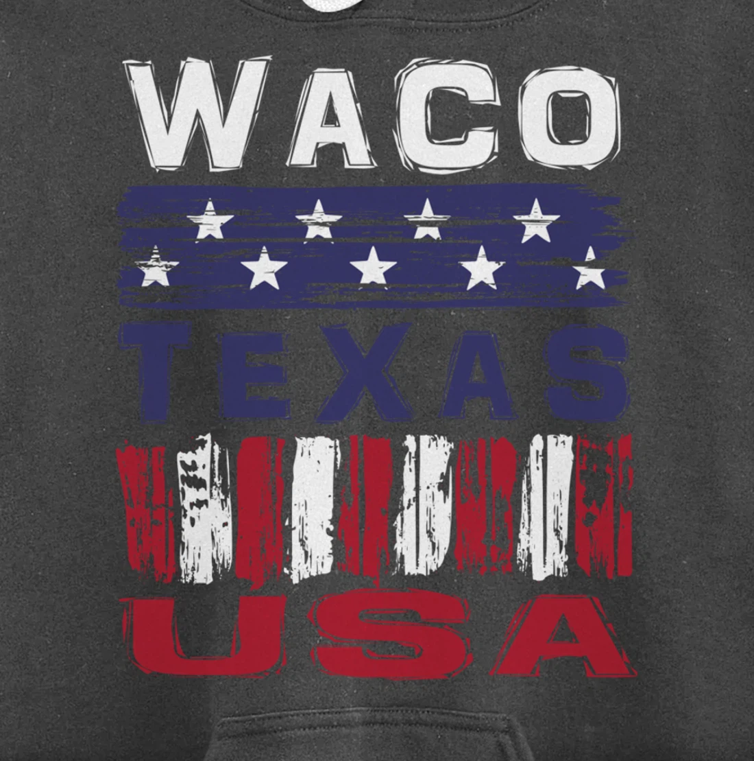 Waco Texas USA Pullover Hoodie