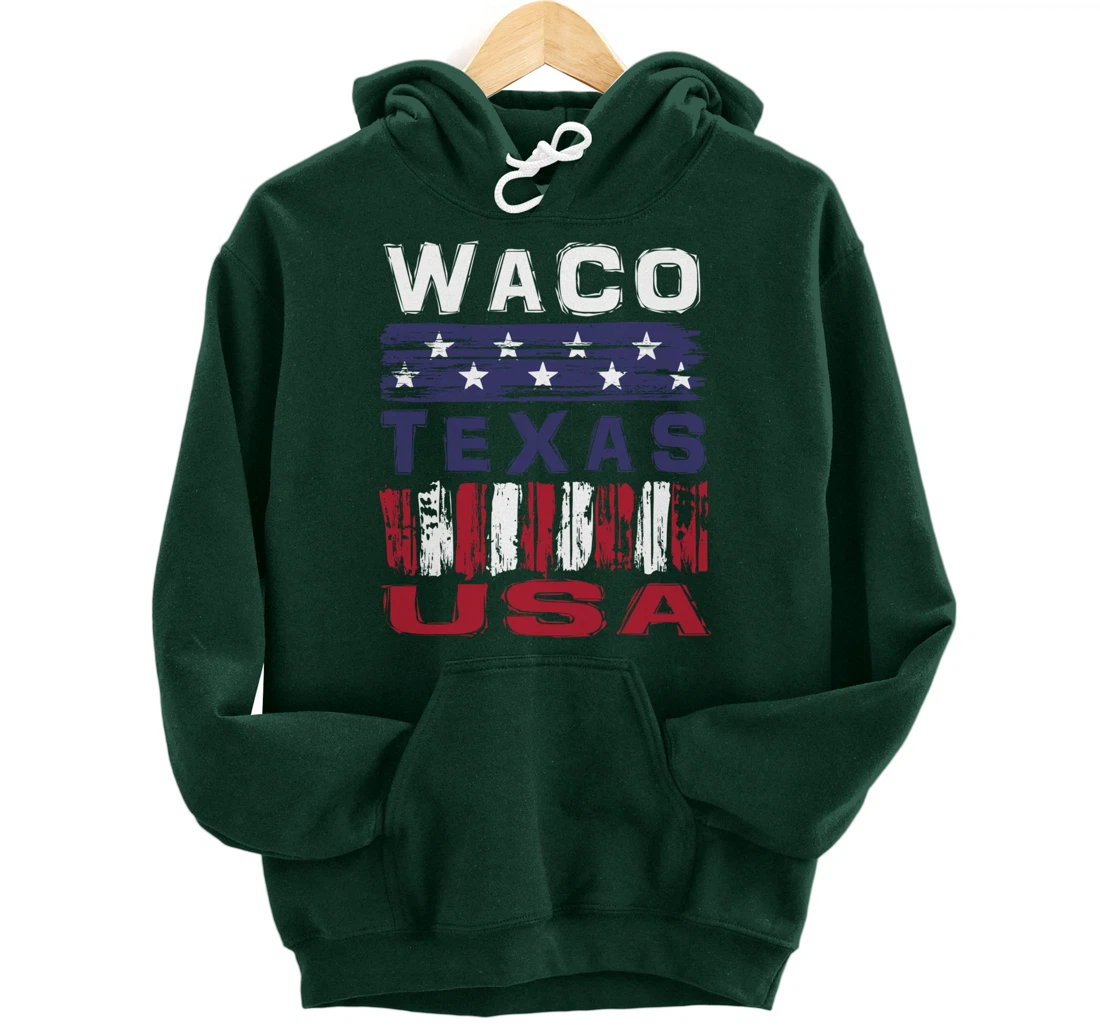 Waco Texas USA Pullover Hoodie