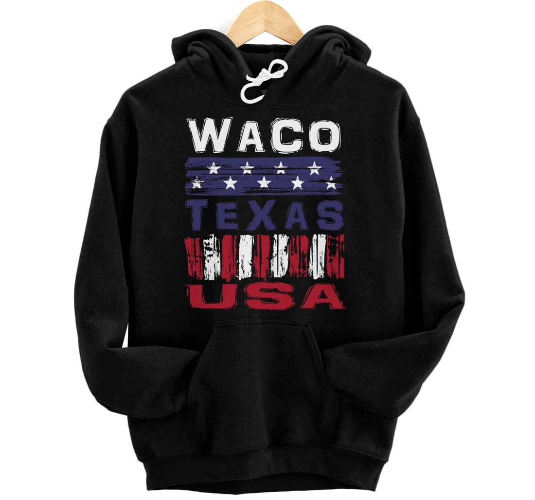 Waco Texas USA Pullover Hoodie