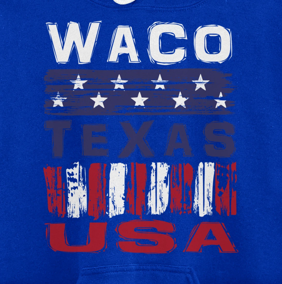 Waco Texas USA Pullover Hoodie