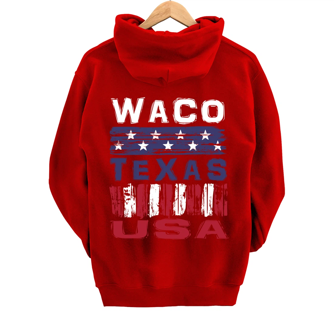 Waco Texas USA Pullover Hoodie