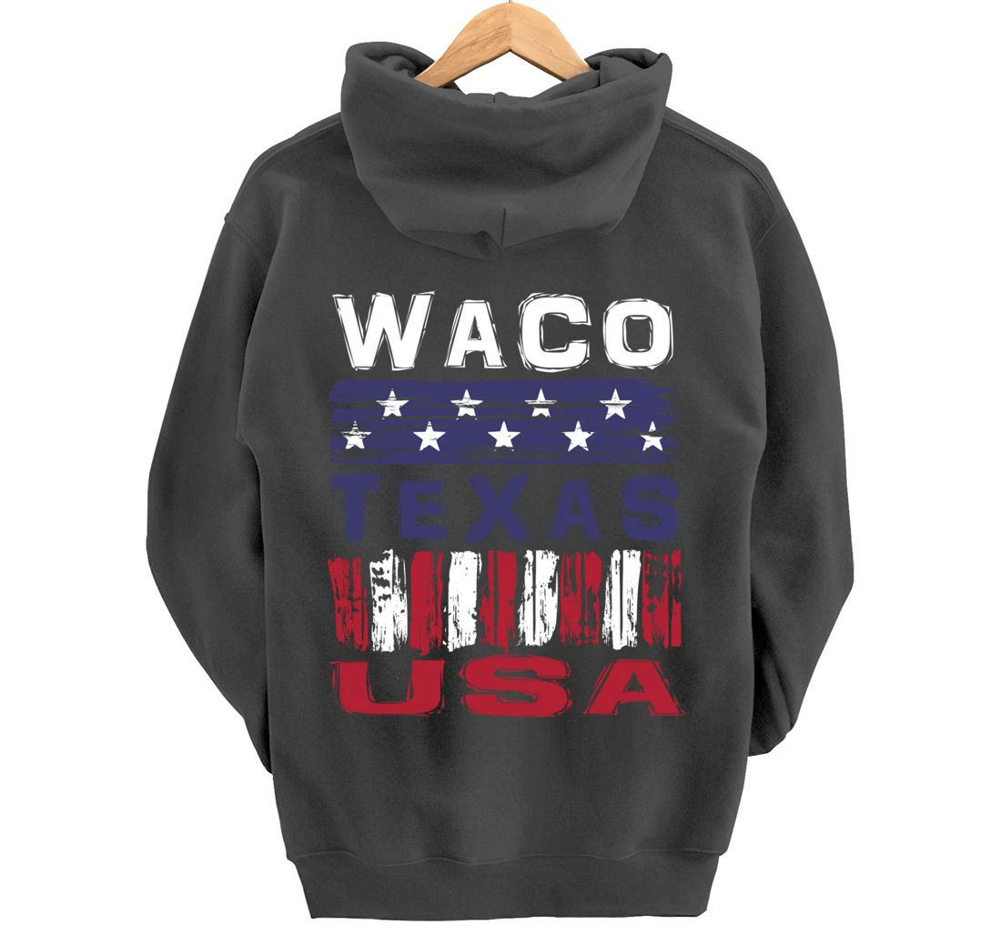 Waco Texas USA Pullover Hoodie