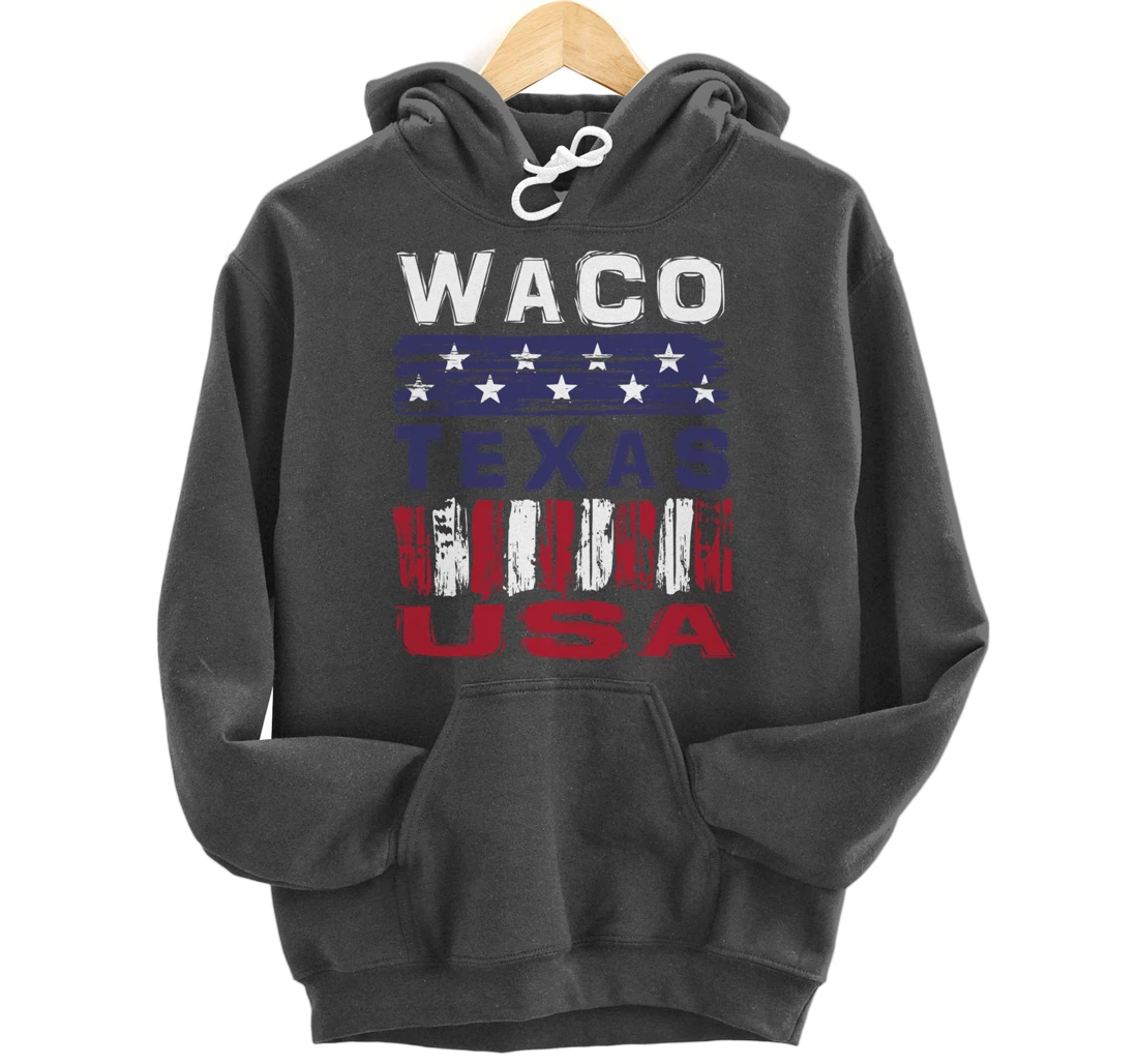 Waco Texas USA Pullover Hoodie