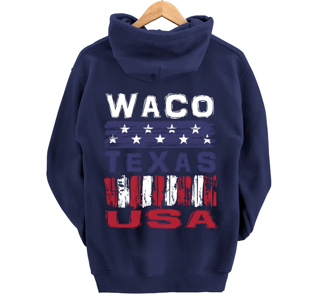 Waco Texas USA Pullover Hoodie