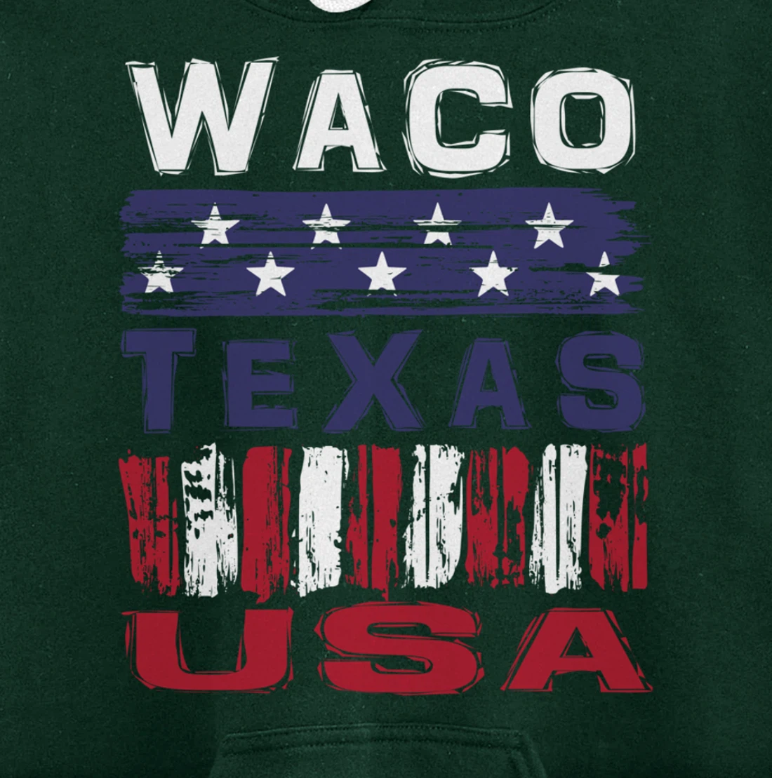 Waco Texas USA Pullover Hoodie