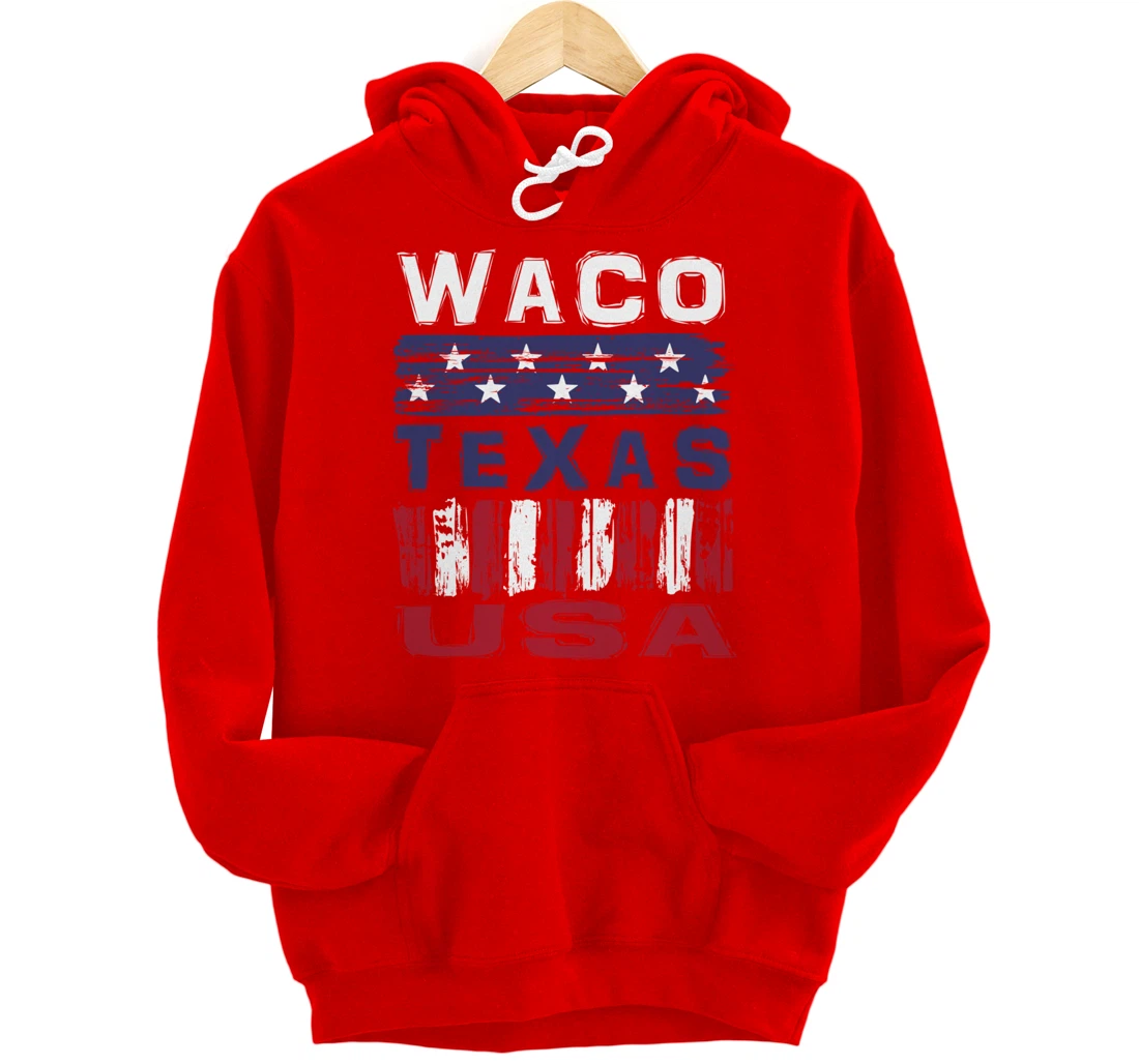 Waco Texas USA Pullover Hoodie