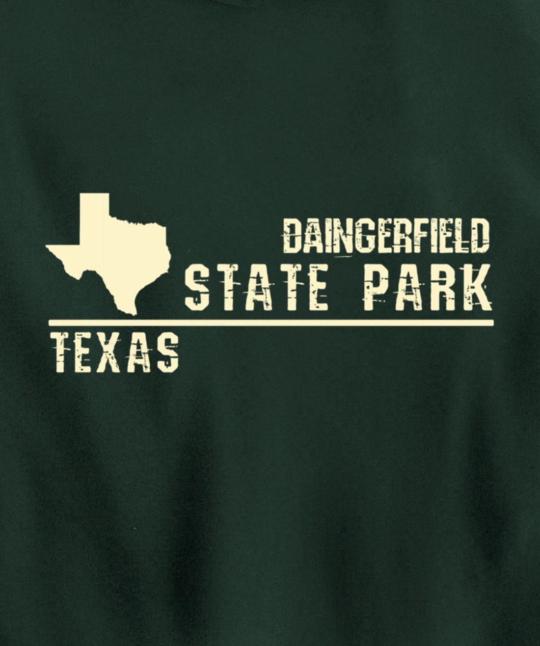 TX Souvenir - Texas Daingerfield State Park Pullover Hoodie