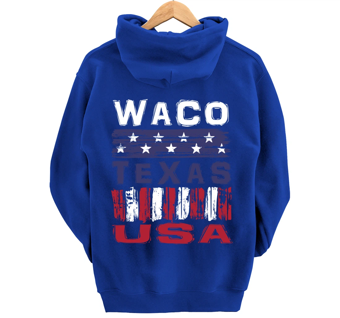 Waco Texas USA Pullover Hoodie