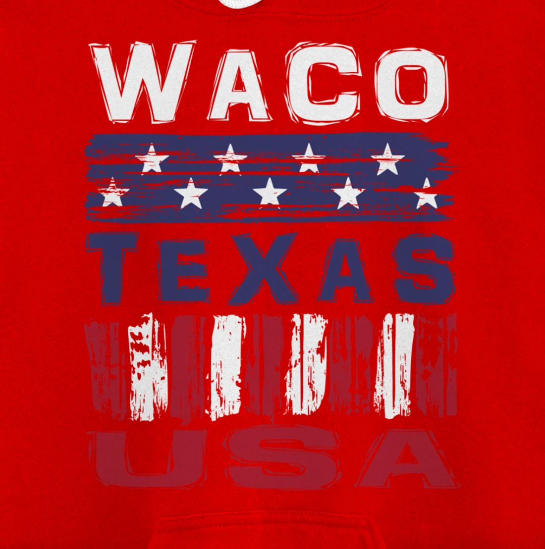 Waco Texas USA Pullover Hoodie