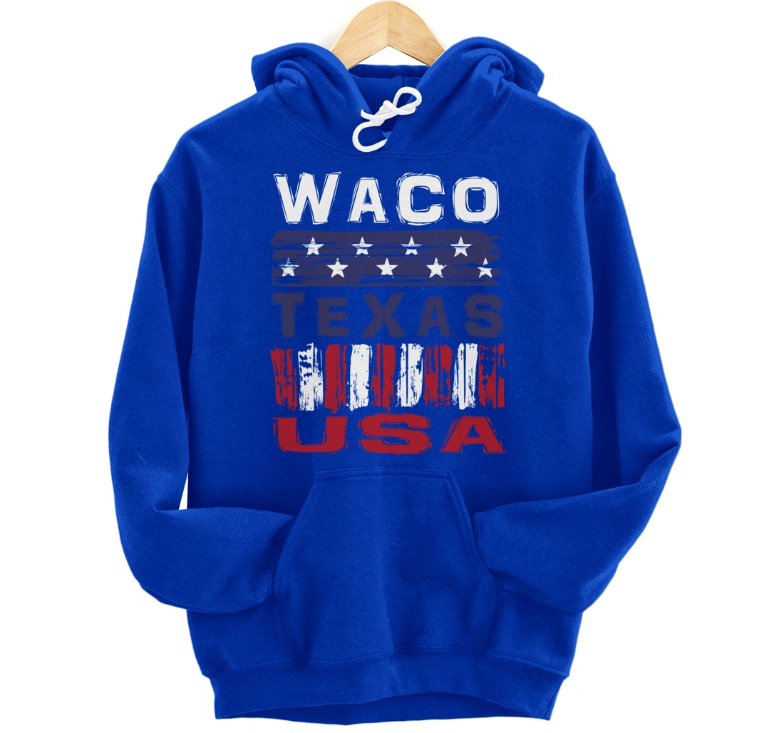 Waco Texas USA Pullover Hoodie