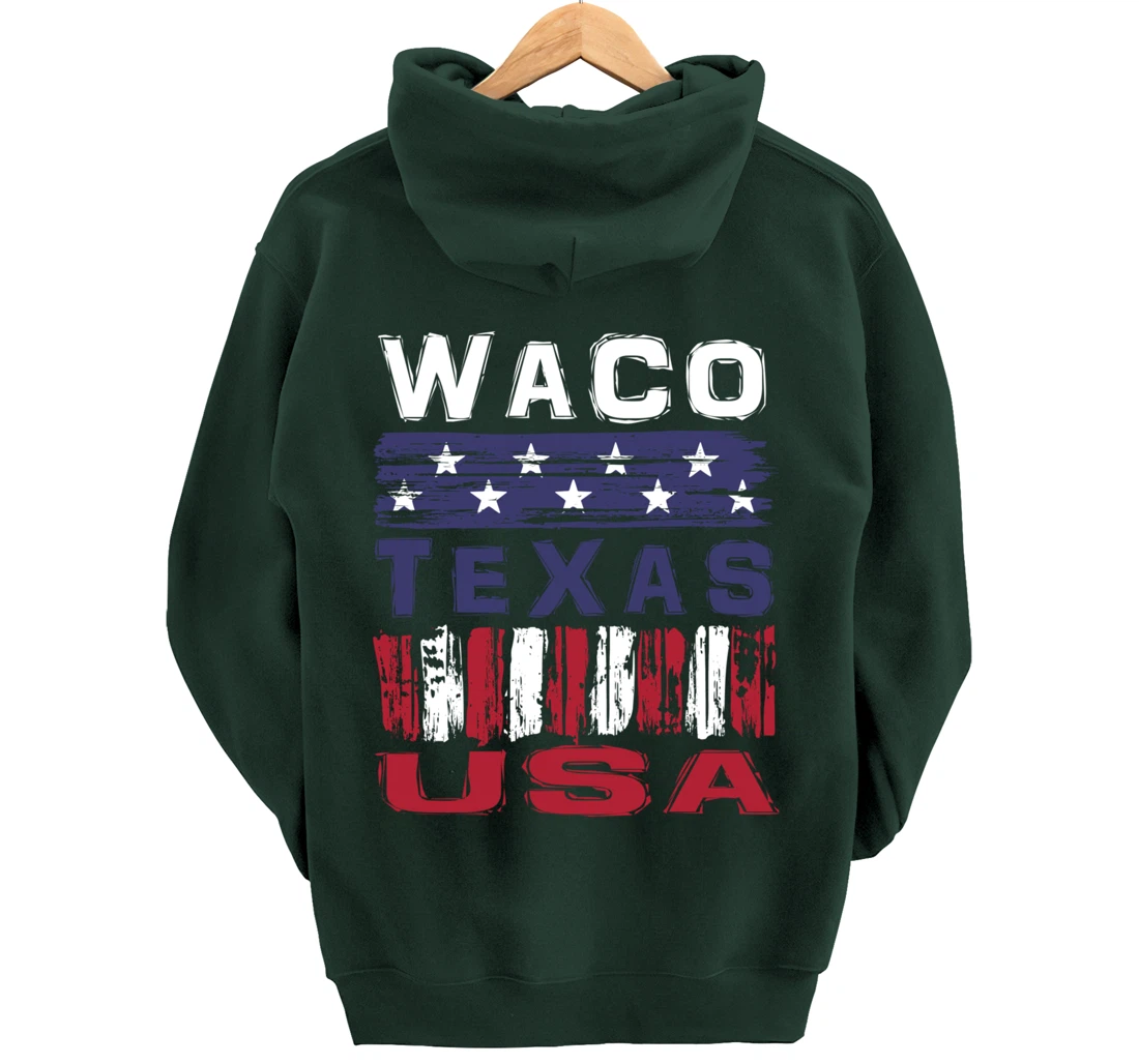 Waco Texas USA Pullover Hoodie