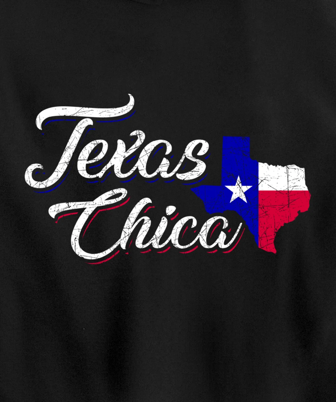 Texas Chica Texas Pullover Hoodie