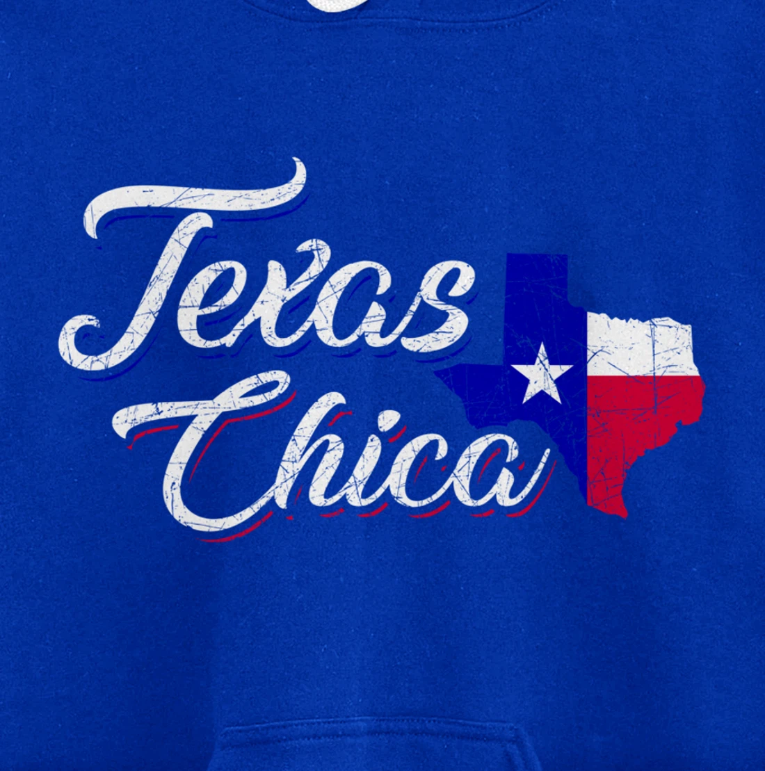 Texas Chica Texas Pullover Hoodie