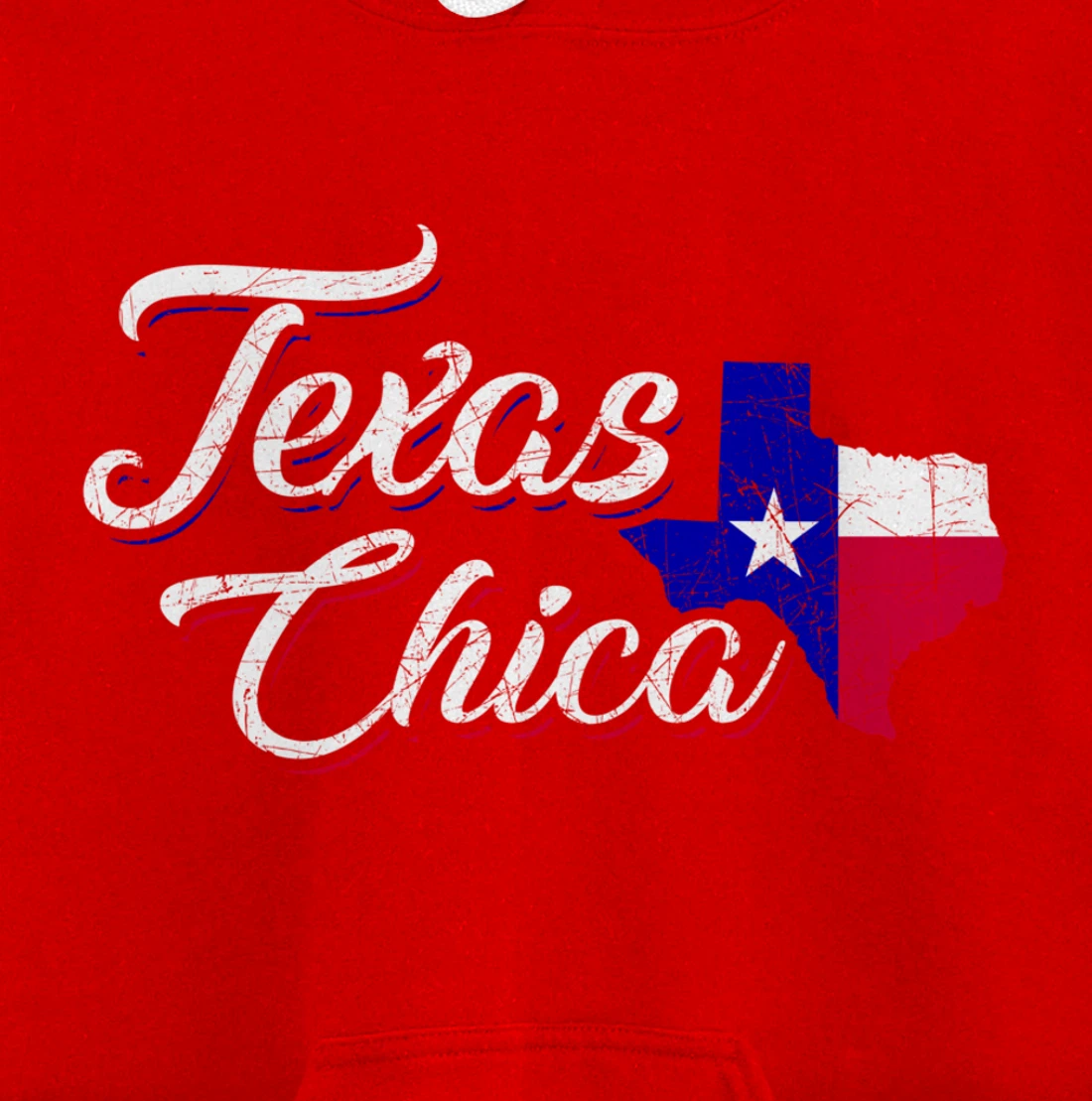 Texas Chica Texas Pullover Hoodie