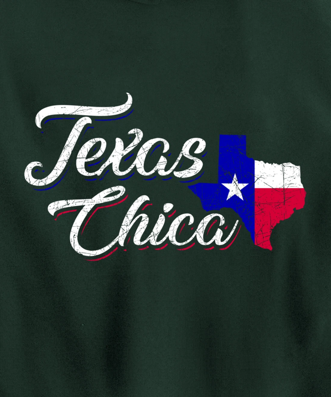Texas Chica Texas Pullover Hoodie