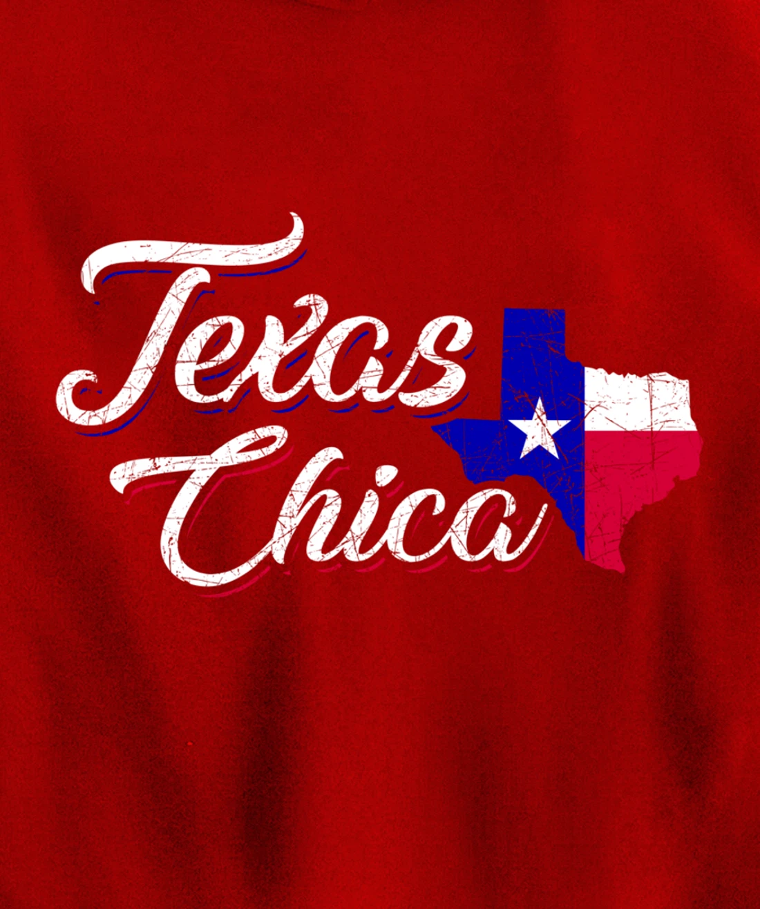 Texas Chica Texas Pullover Hoodie