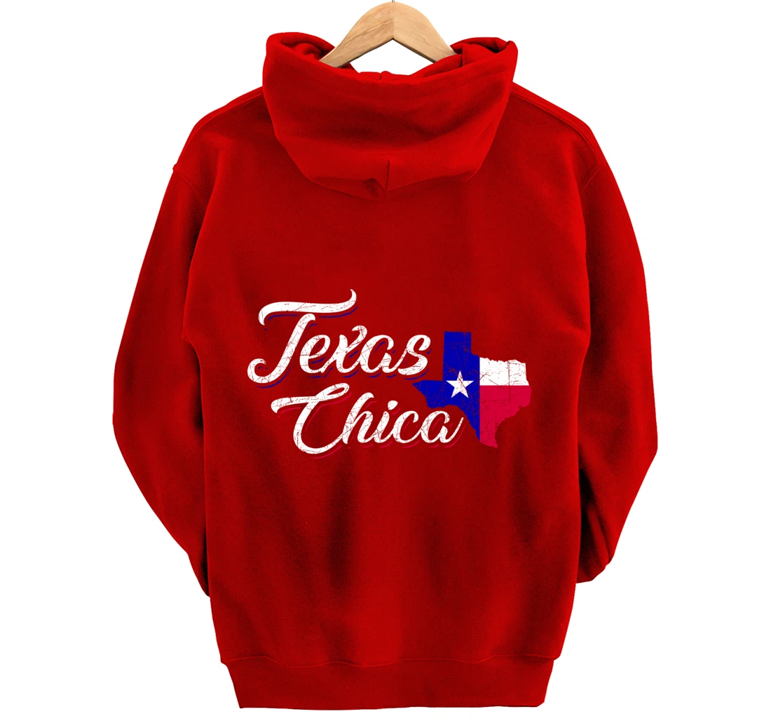 Texas Chica Texas Pullover Hoodie