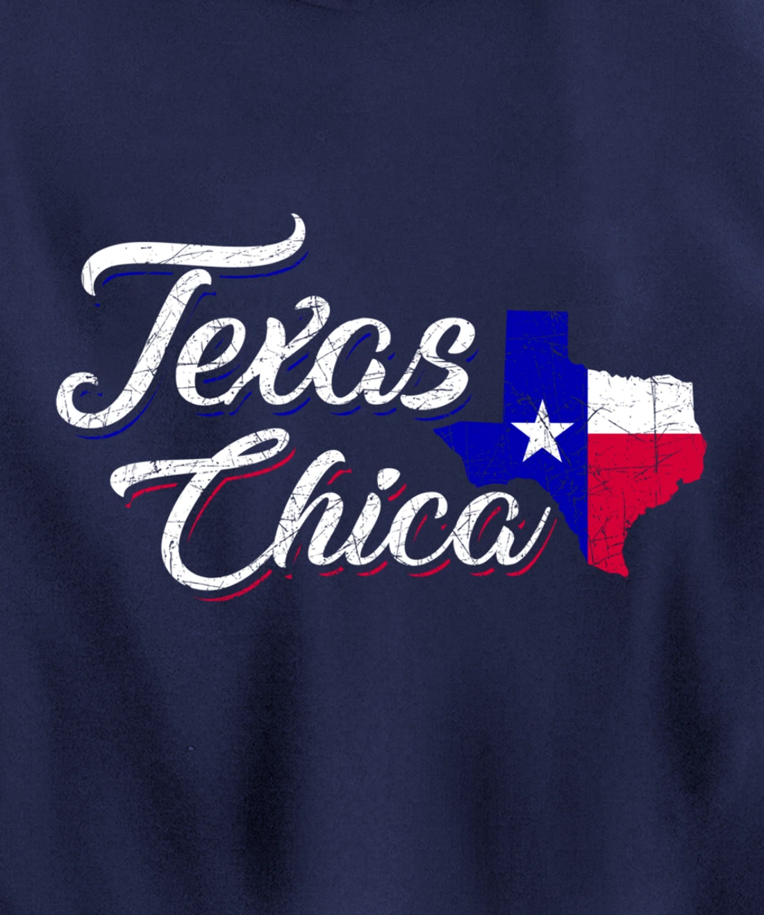 Texas Chica Texas Pullover Hoodie