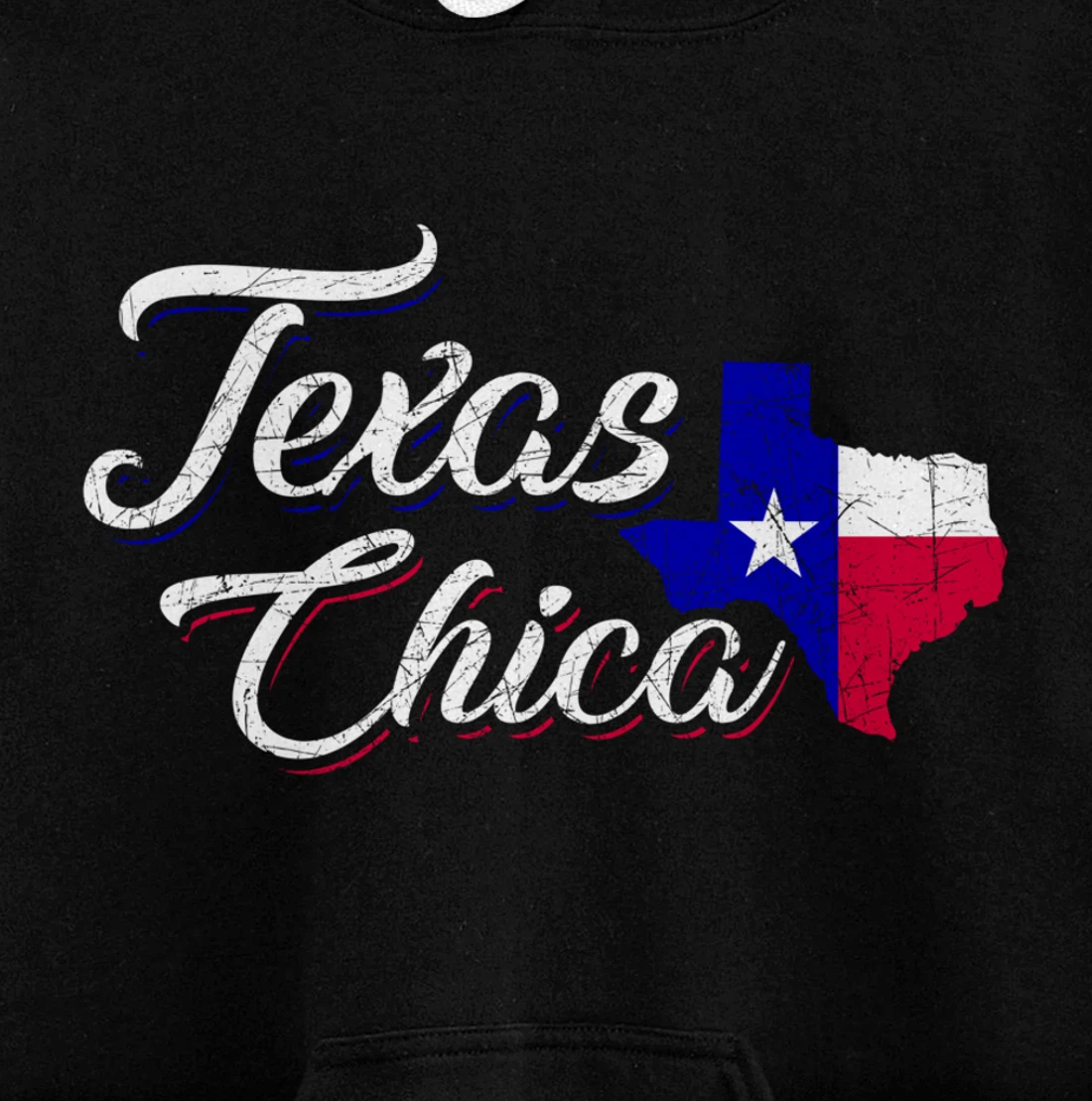 Texas Chica Texas Pullover Hoodie