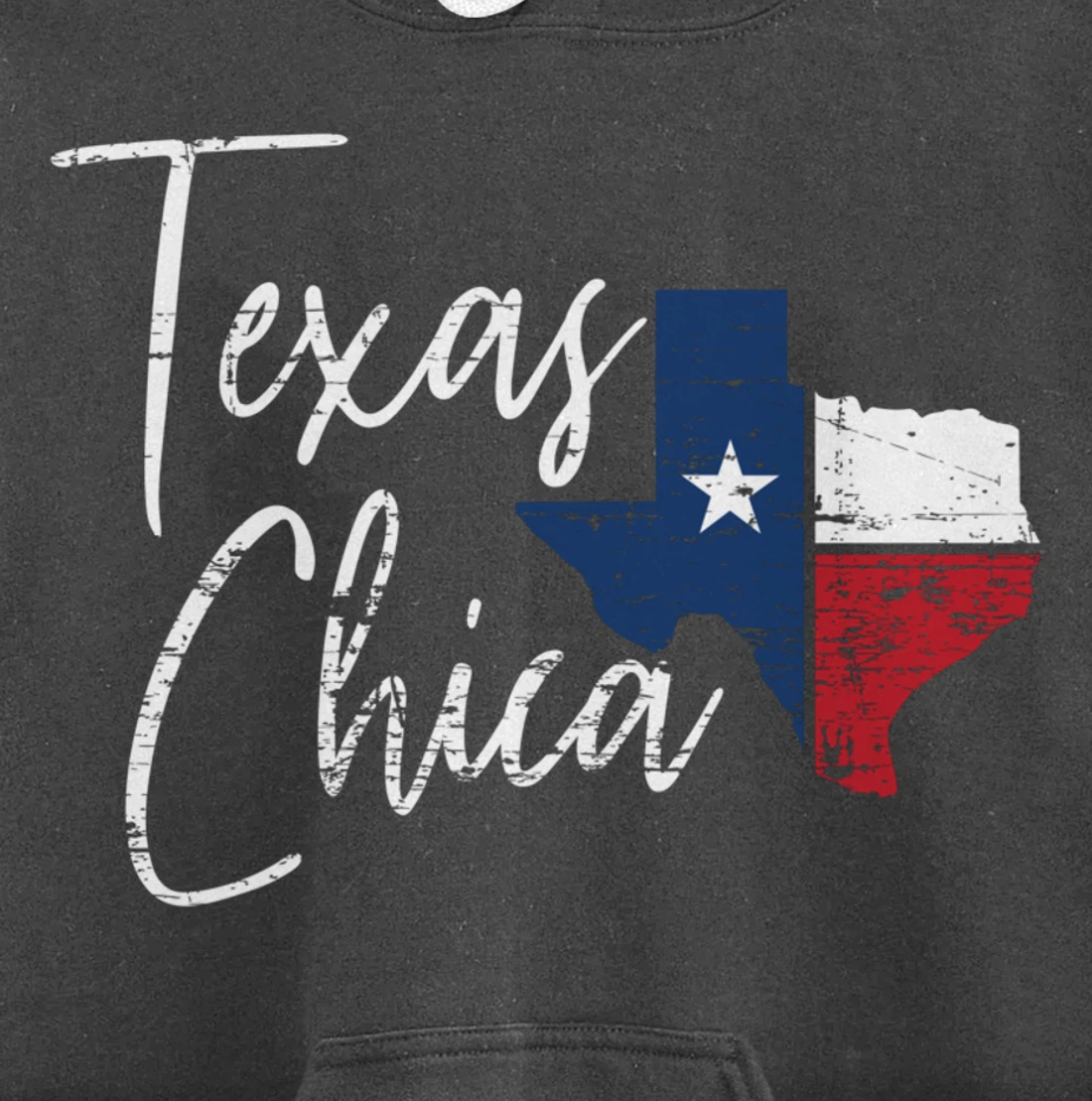 Funny Texas Chica US Patriot Texan Women Gift Texas Pullover Hoodie