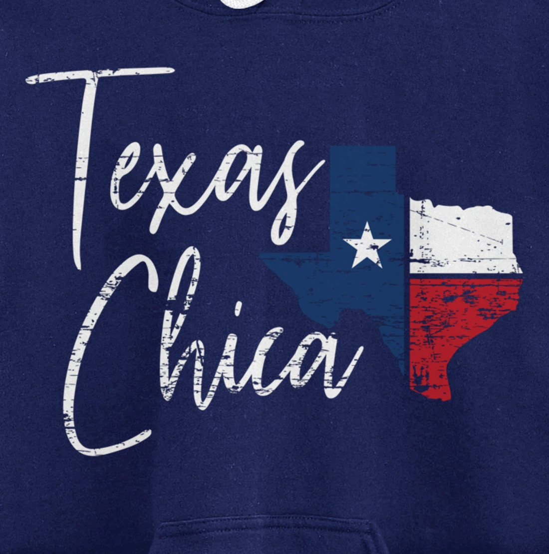 Funny Texas Chica US Patriot Texan Women Gift Texas Pullover Hoodie