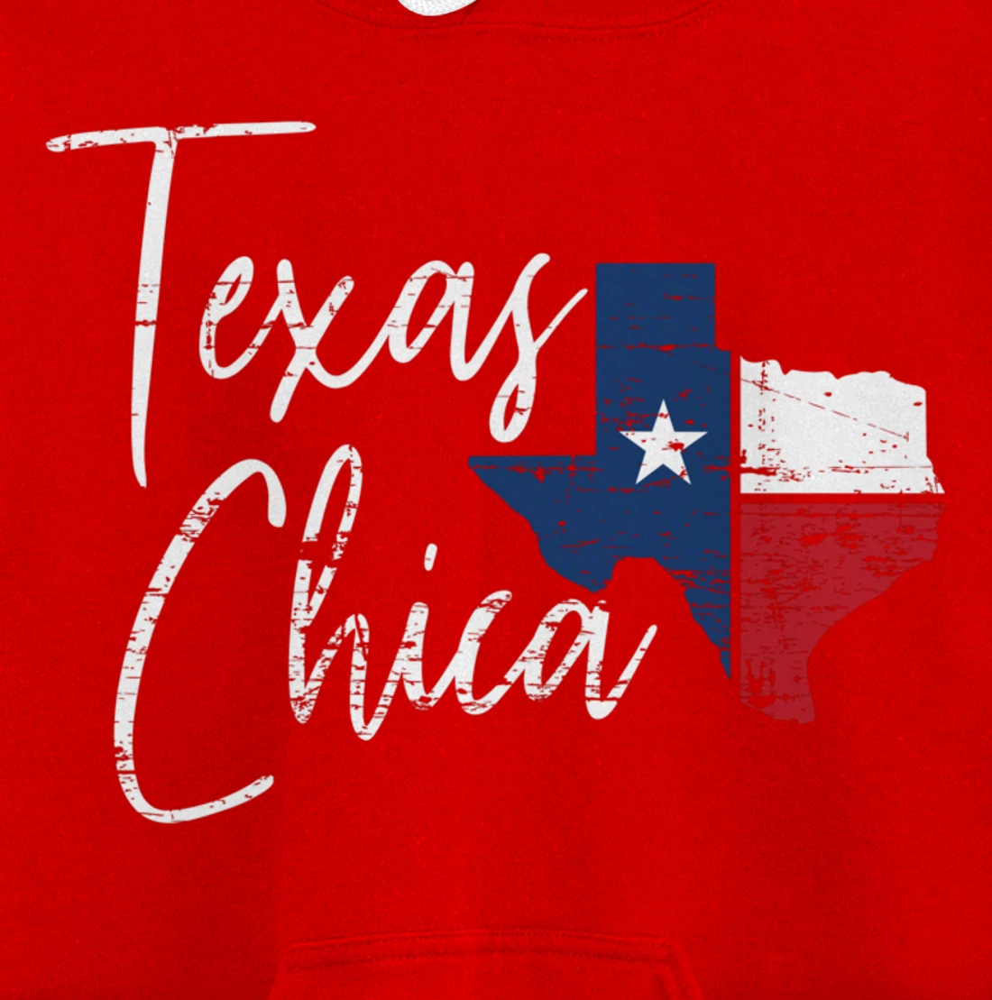 Funny Texas Chica US Patriot Texan Women Gift Texas Pullover Hoodie