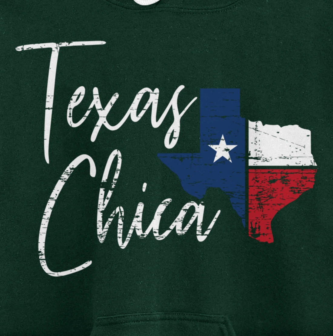 Funny Texas Chica US Patriot Texan Women Gift Texas Pullover Hoodie