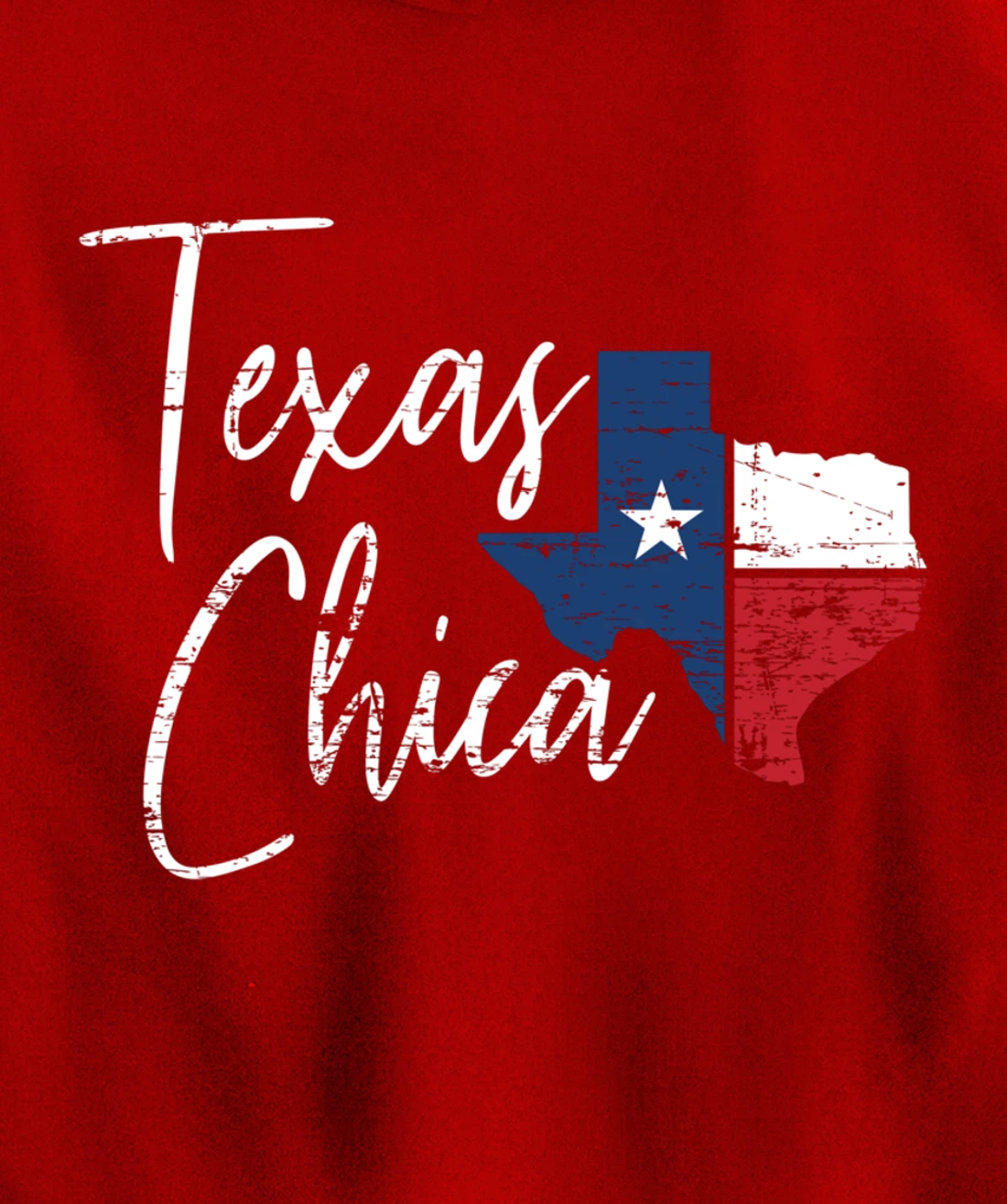 Funny Texas Chica US Patriot Texan Women Gift Texas Pullover Hoodie