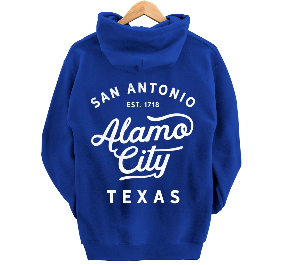 Classic Retro Vintage Alamo City San Antonio Texas USA Gift Pullover Hoodie