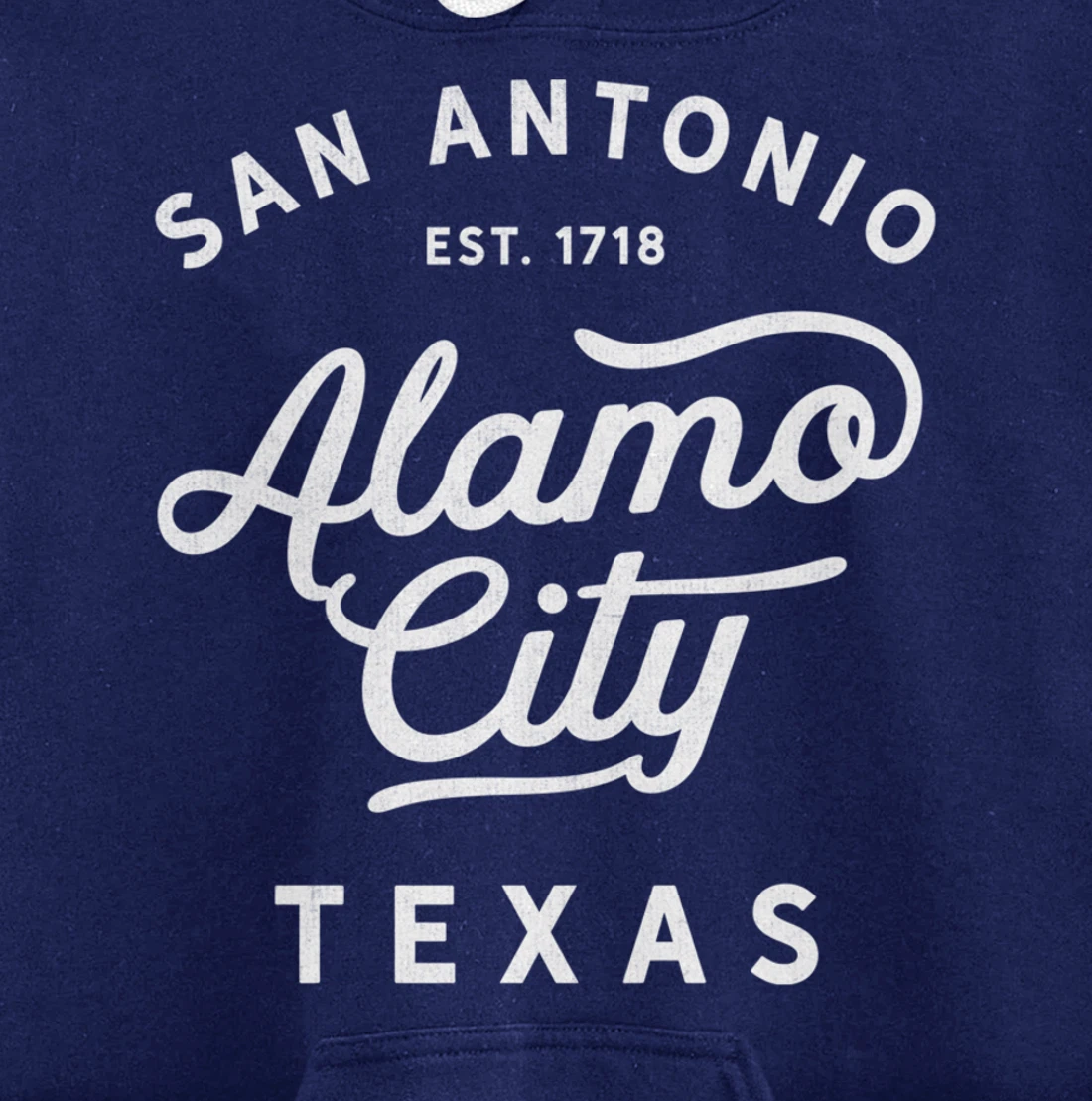 Classic Retro Vintage Alamo City San Antonio Texas USA Gift Pullover Hoodie