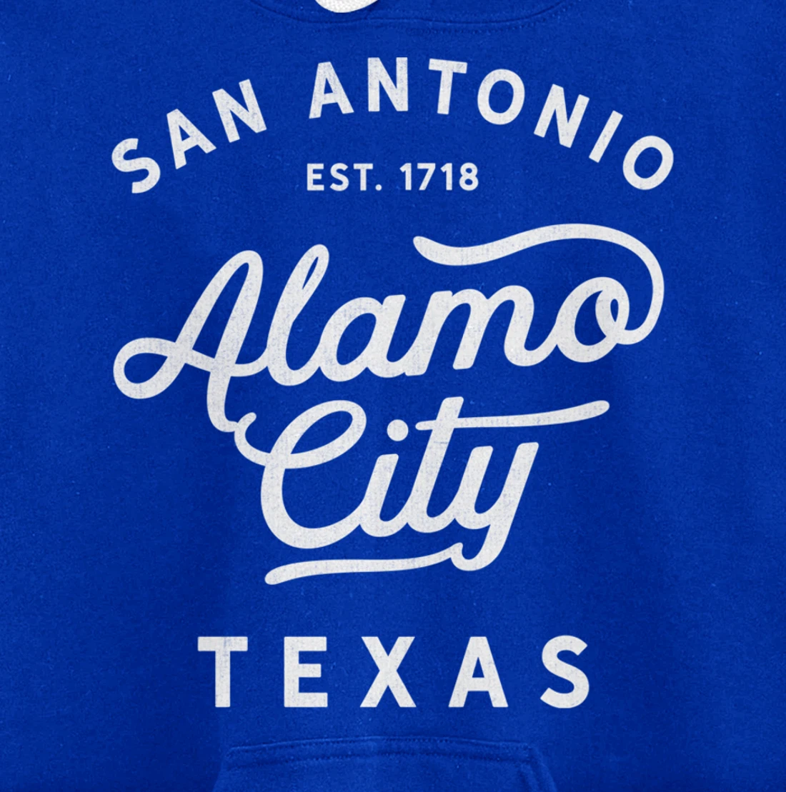 Classic Retro Vintage Alamo City San Antonio Texas USA Gift Pullover Hoodie