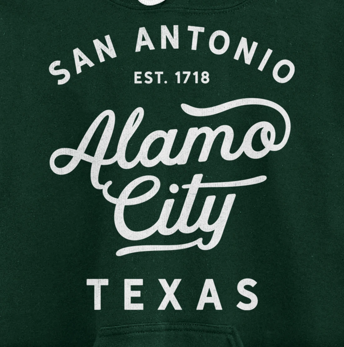 Classic Retro Vintage Alamo City San Antonio Texas USA Gift Pullover Hoodie