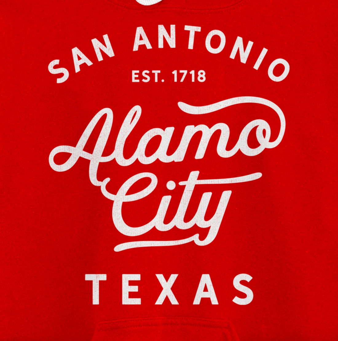 Classic Retro Vintage Alamo City San Antonio Texas USA Gift Pullover Hoodie